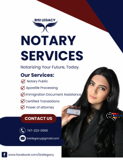 NOTARY & APOSTILLE SERVICES | IMMIGRATION FORMS & TRANSLATIONS – 747-223-0990